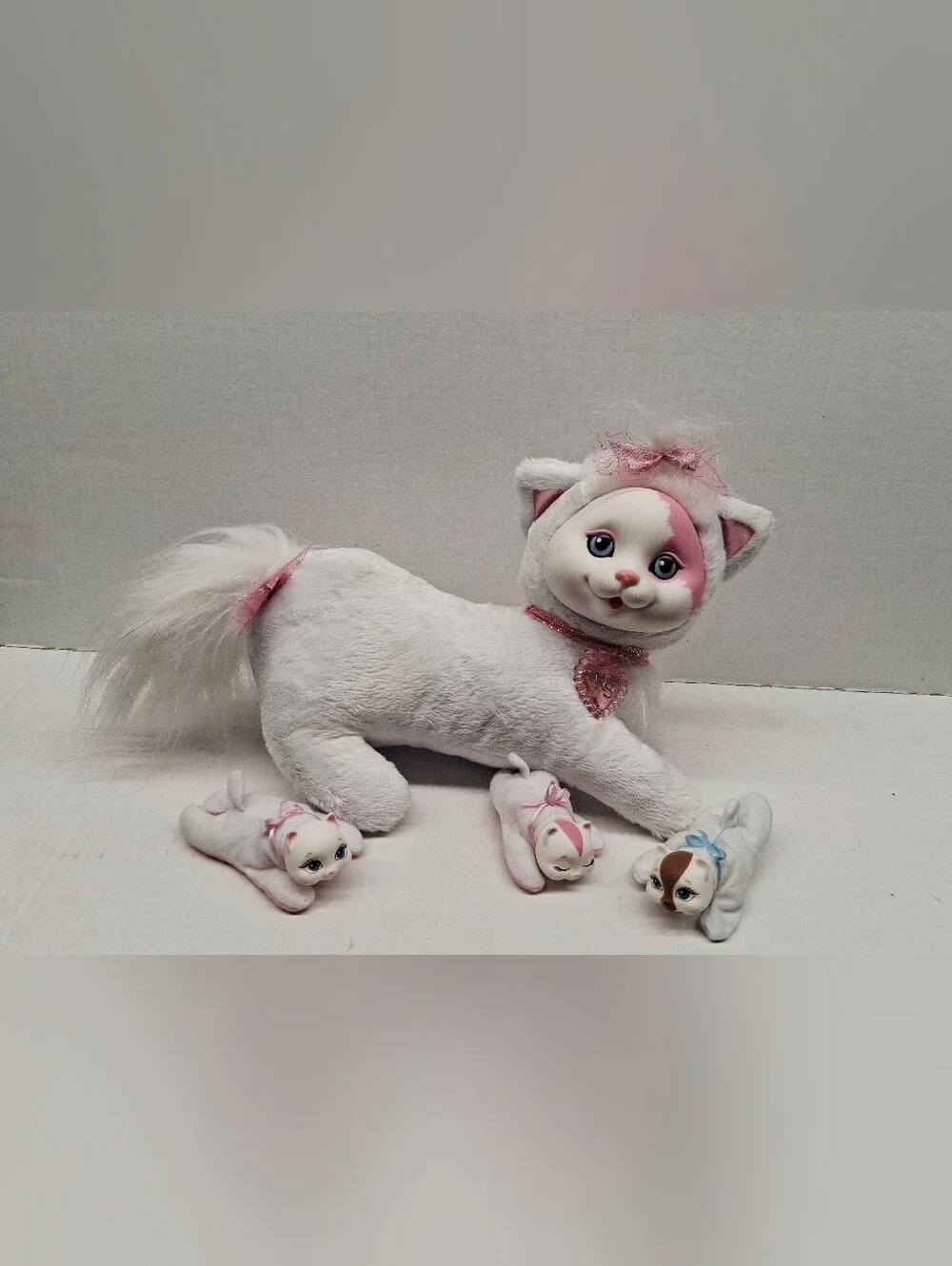 Just Play 2018 Unicorn Surprise Tie Dye Plush Hidden Pouch  & 4 Unicorn Babies